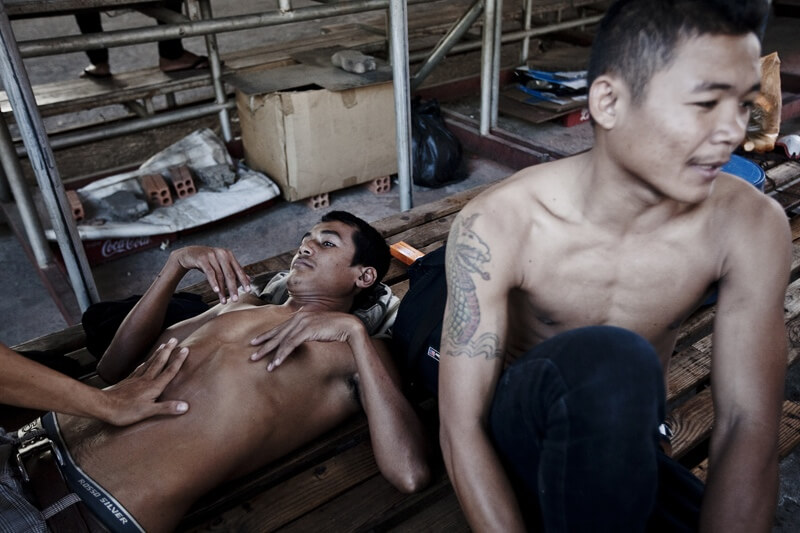 Khmer boxing, Cambodia 2011